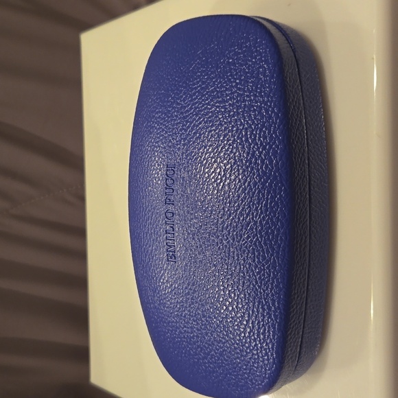 Emilio Pucci sunglasses women's round shiny rose gold and gradient brown new - Picture 12 of 14